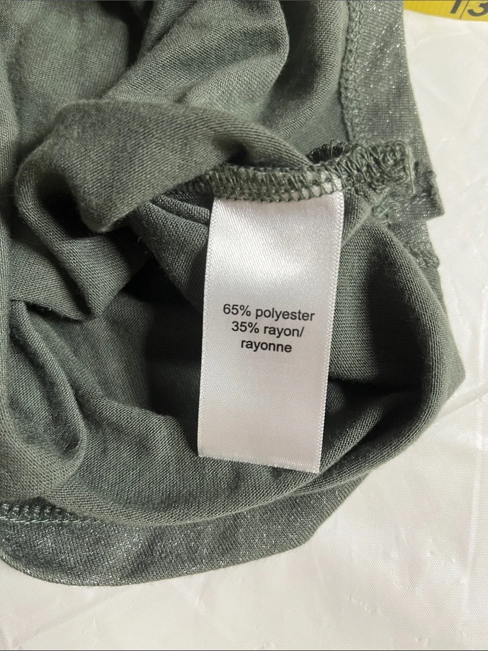 Maurices Shimmering Olive Tank Top - Picture 4 of 4